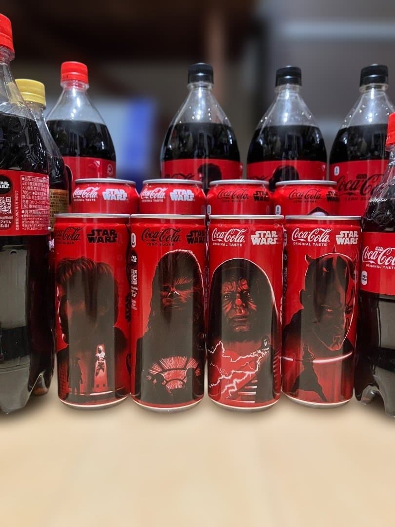 Coca-Cola スターウォーズラベル コンプリートセット