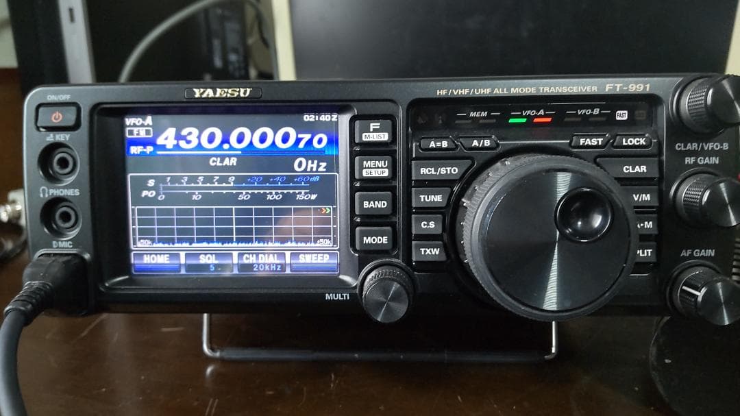 HF/V/U 八重洲FT-991 100W オールモード　ANTチューナ内蔵