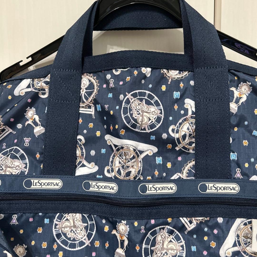 ❤︎SALE❤︎美品レスポートサック　コラボ品　ネイビー