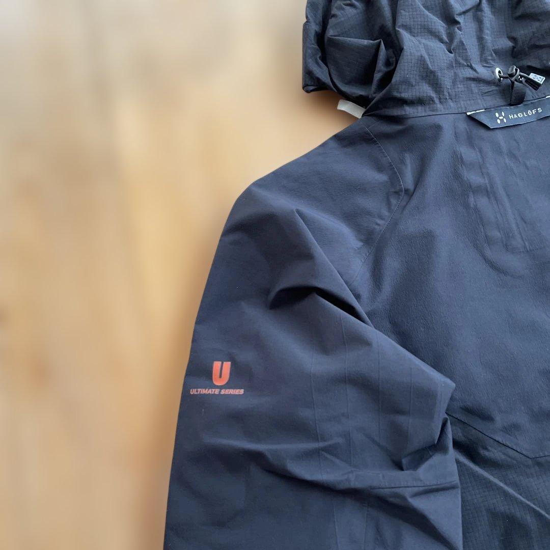 HAGLOFS スピリッツジャケット ブラック　男性用　Mサイズ