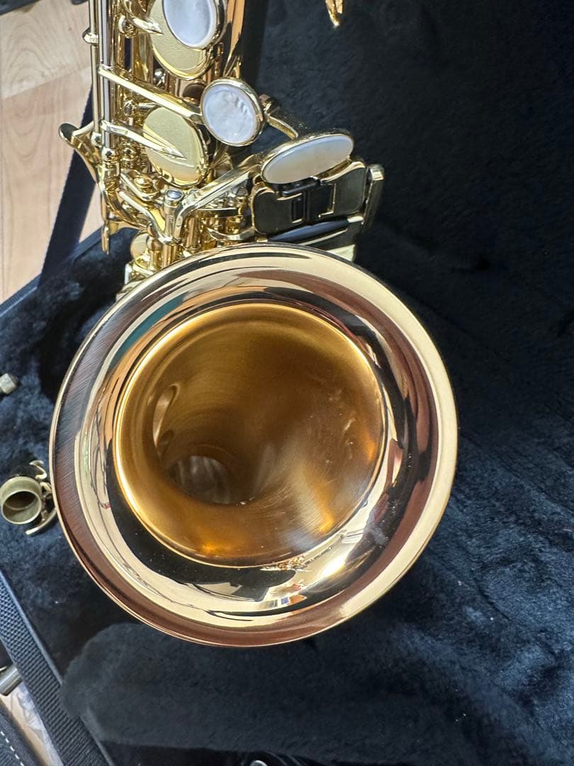 【期間限定値下げ】ヤナギサワカーブドソプラノサックスSC-WO20特注MPC付き