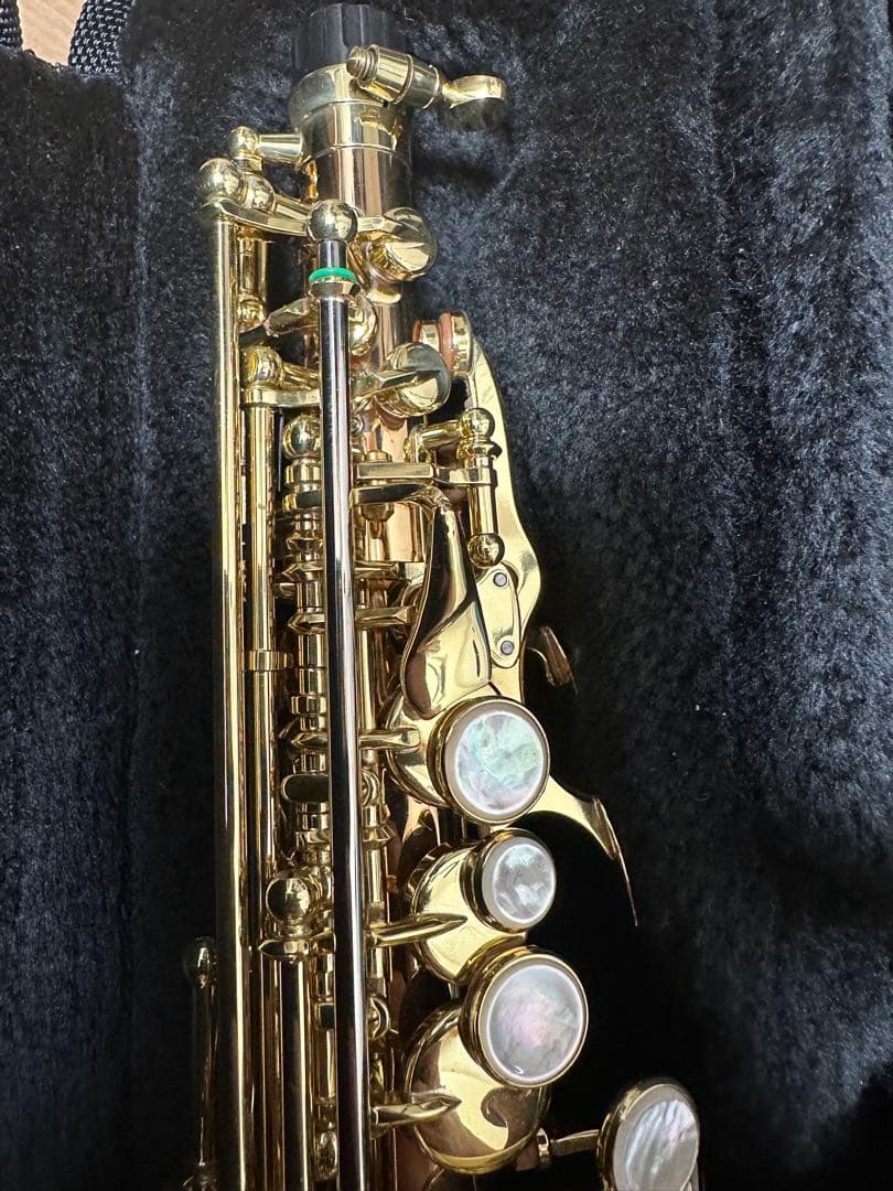 【期間限定値下げ】ヤナギサワカーブドソプラノサックスSC-WO20特注MPC付き