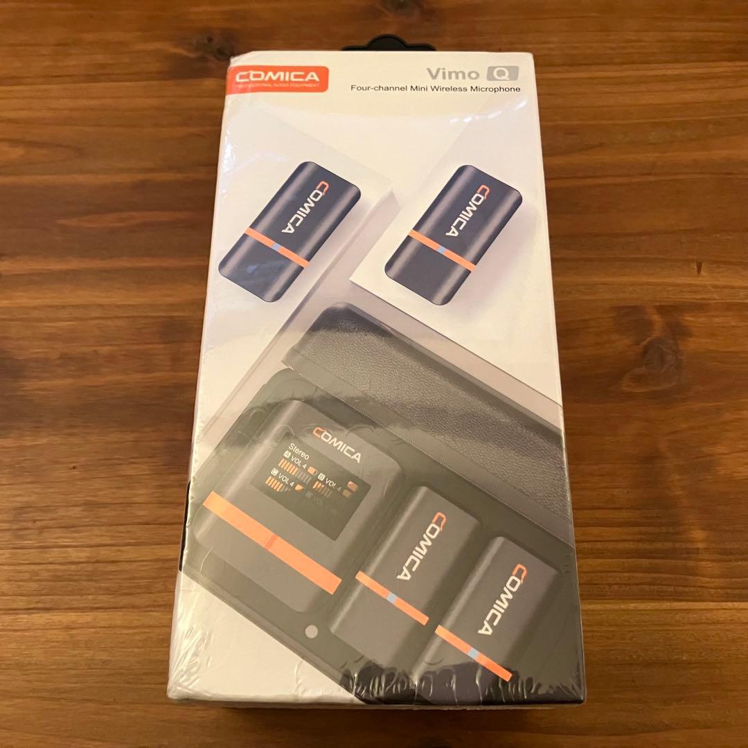 【新品】comica Vimo Q 送信機4台+受信機1台 ワイヤレス⑤