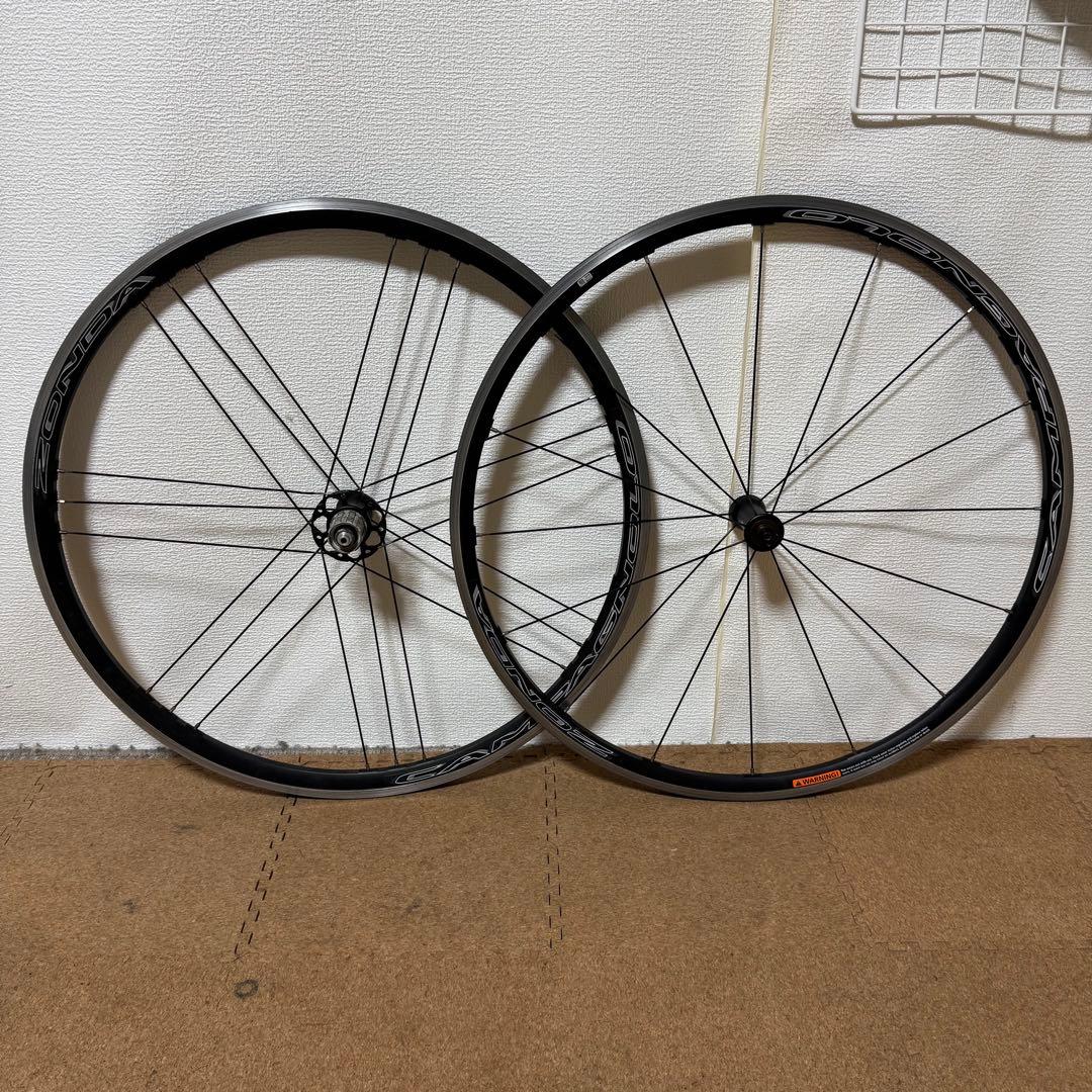 ロードバイク　カンパニョーロ　ゾンダ　c17 ワイドリム　シマノフリー　11s