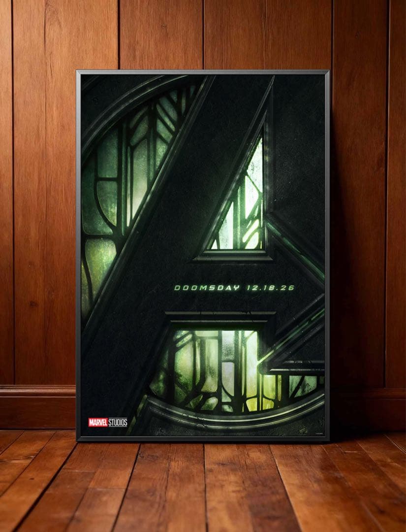 *枚数限定*映画館用両面印刷ポスターUS版:アベンジャーズ/ドゥームズデイ