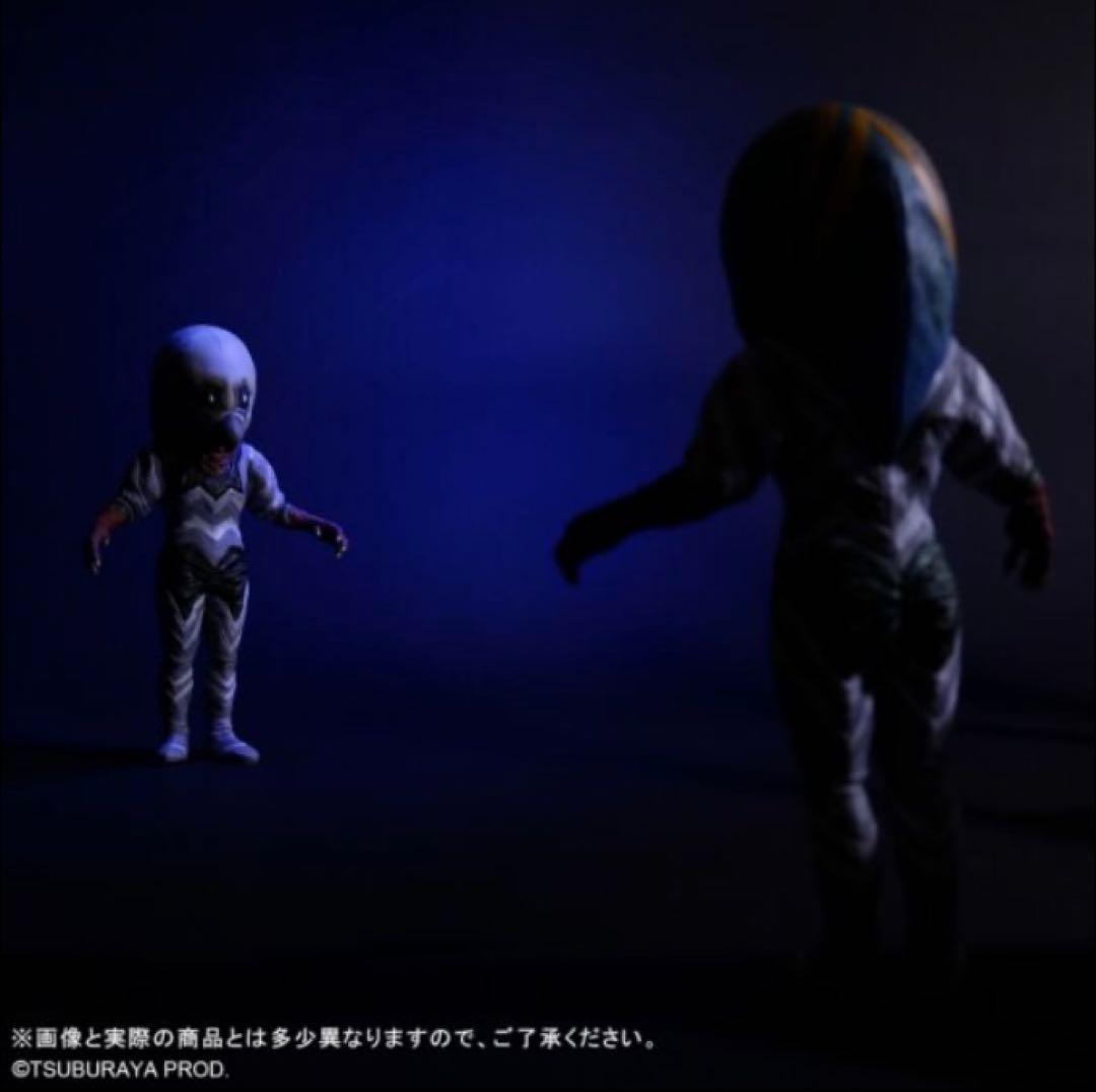 エクスプラス大怪獣シリーズ少年リック限定ガッツ星人分身セットナイトカラーVer.