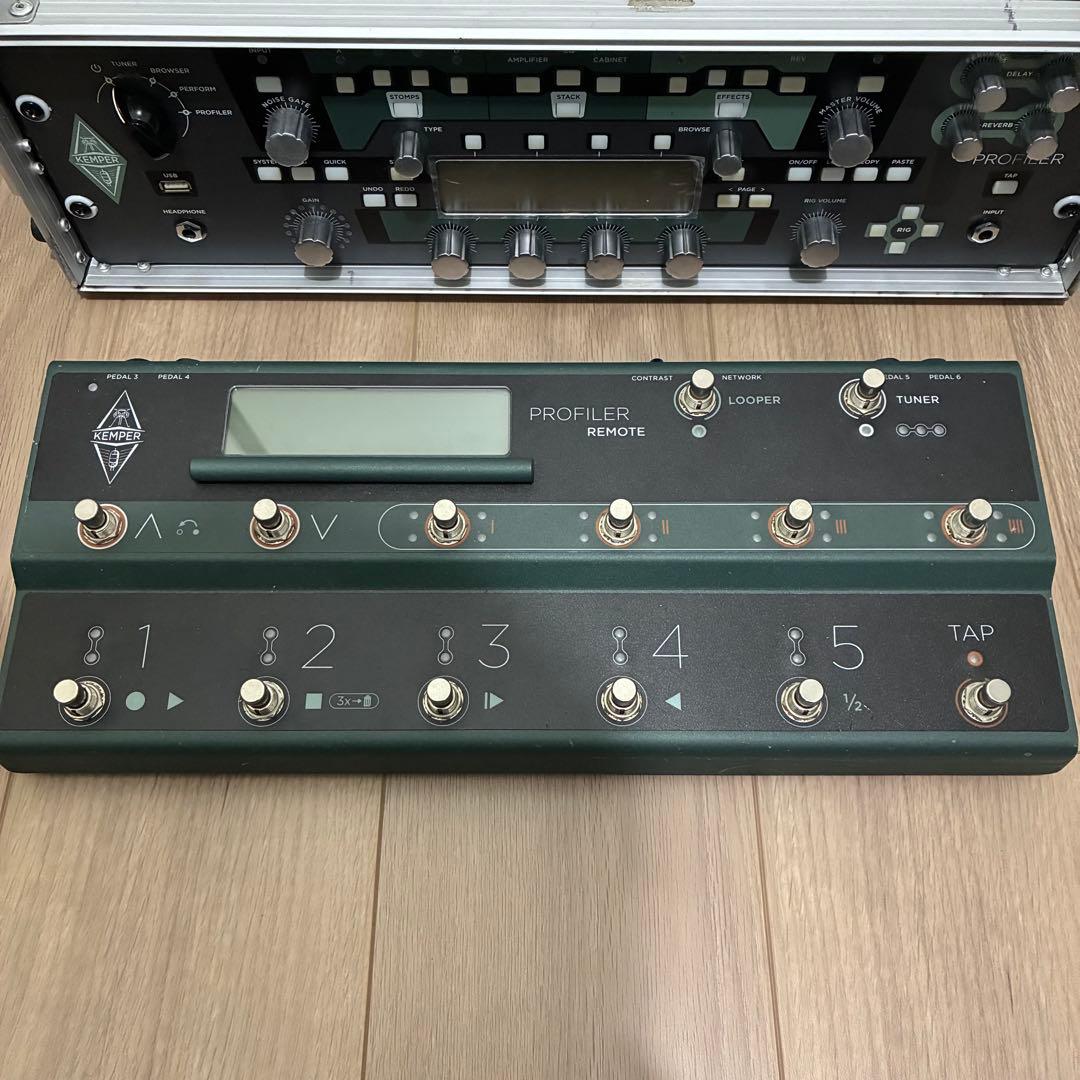 Kemper Power Rack +Remoteセット　有償Rig付き