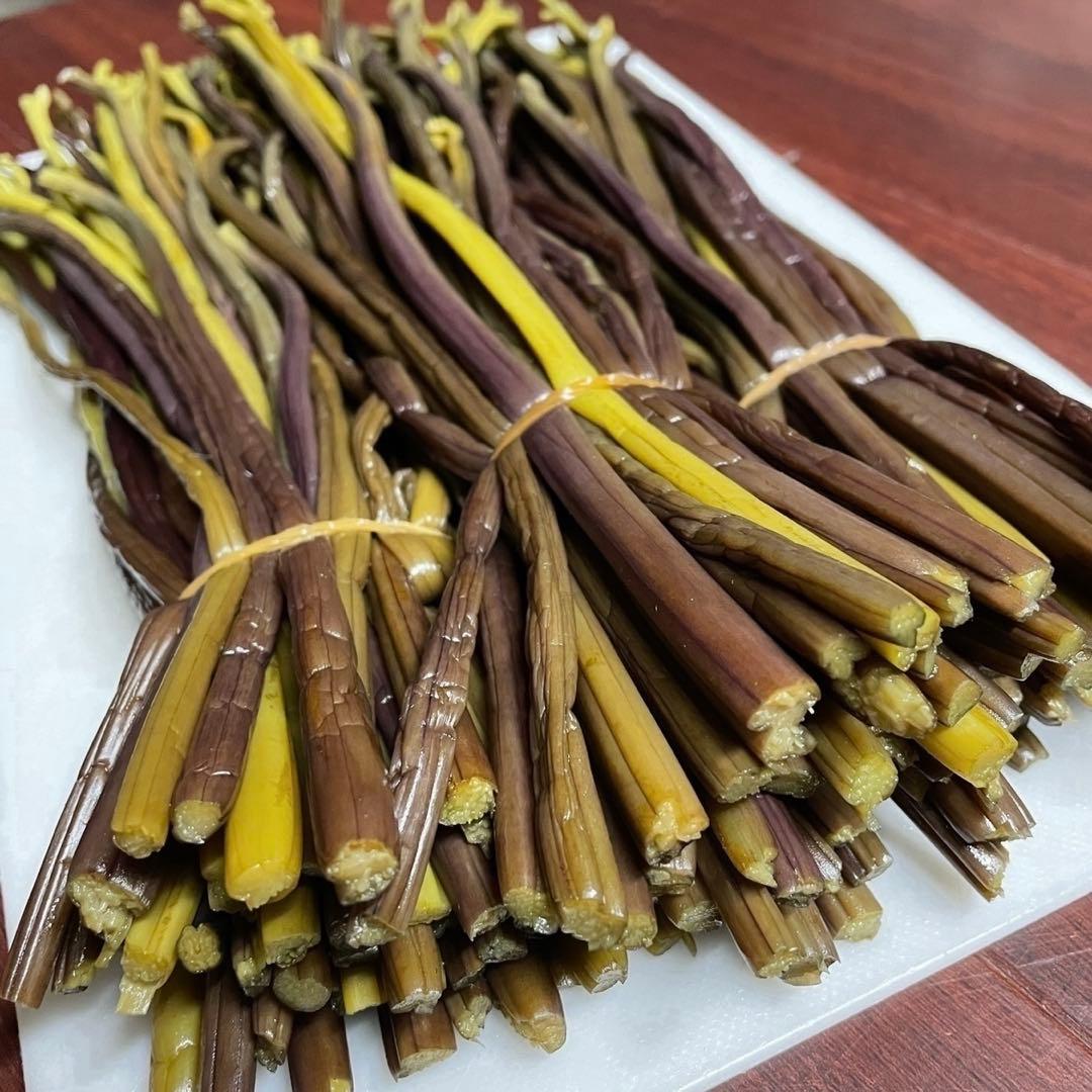 ぽち　アク抜きワラビ塩漬け 10kg(1kg×10袋)塩蔵 わらび 山菜