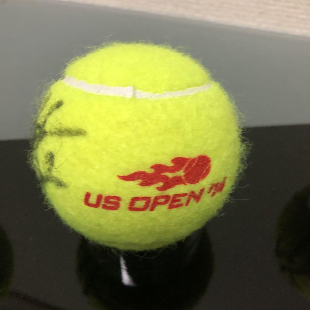 貴重】 クルム 伊達公子 2014 サインボール セット