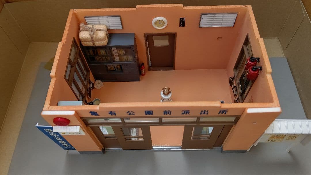 [こちら葛飾区亀有前公園派出所]公園ジオラマ