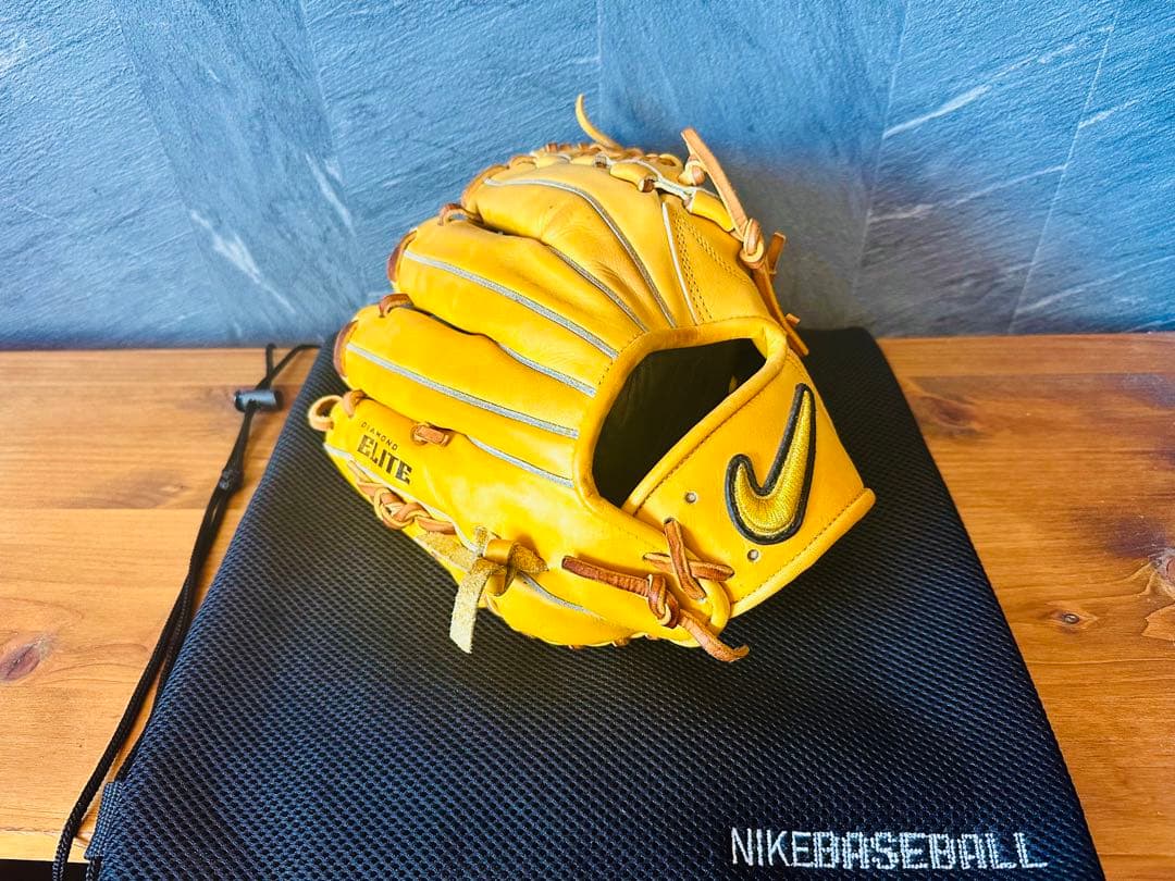 美品 NIKE ナイキ 硬式 内野用 グラブ Kip 最高グレード品 超希少品