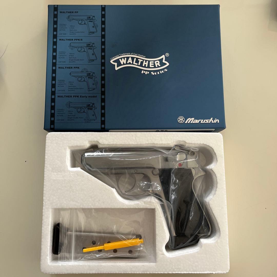 マルシン Walther PPK/s モデルガン シルバーABS