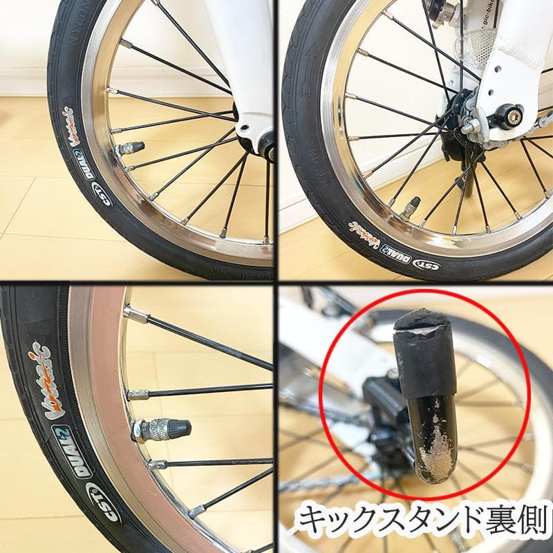 【送料無料・美品】ルノー プラチナライト6 軽量 コンパクト 折りたたみ自転車