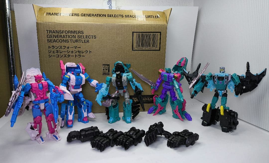 6体セット　タカラトミーモール　キングポセイドン　シーコンズ　ジェネレーション