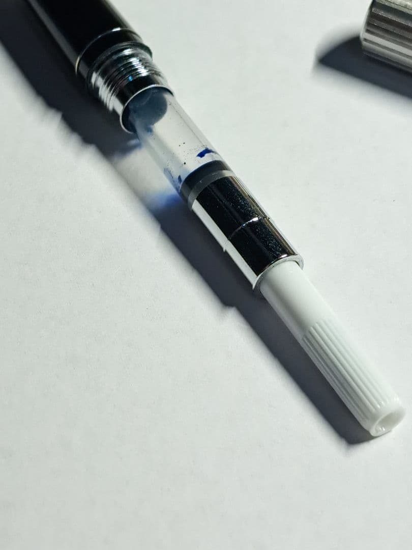 激レア　廃盤 PILOT パイロット カスタムストライプ　白蝕刻　18k F