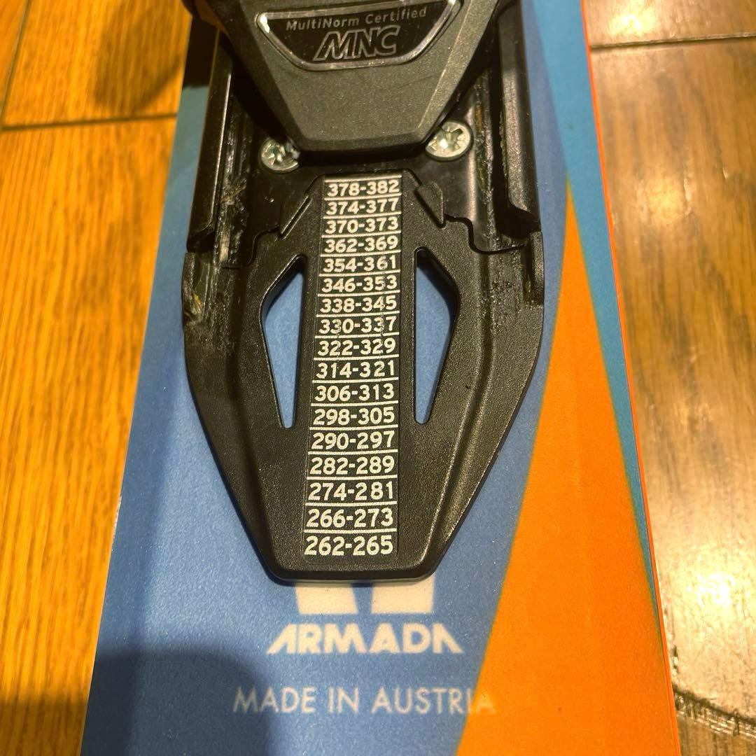 名機ARMADAアルマダTRACE88&salomon金具セット　ウィメンズ