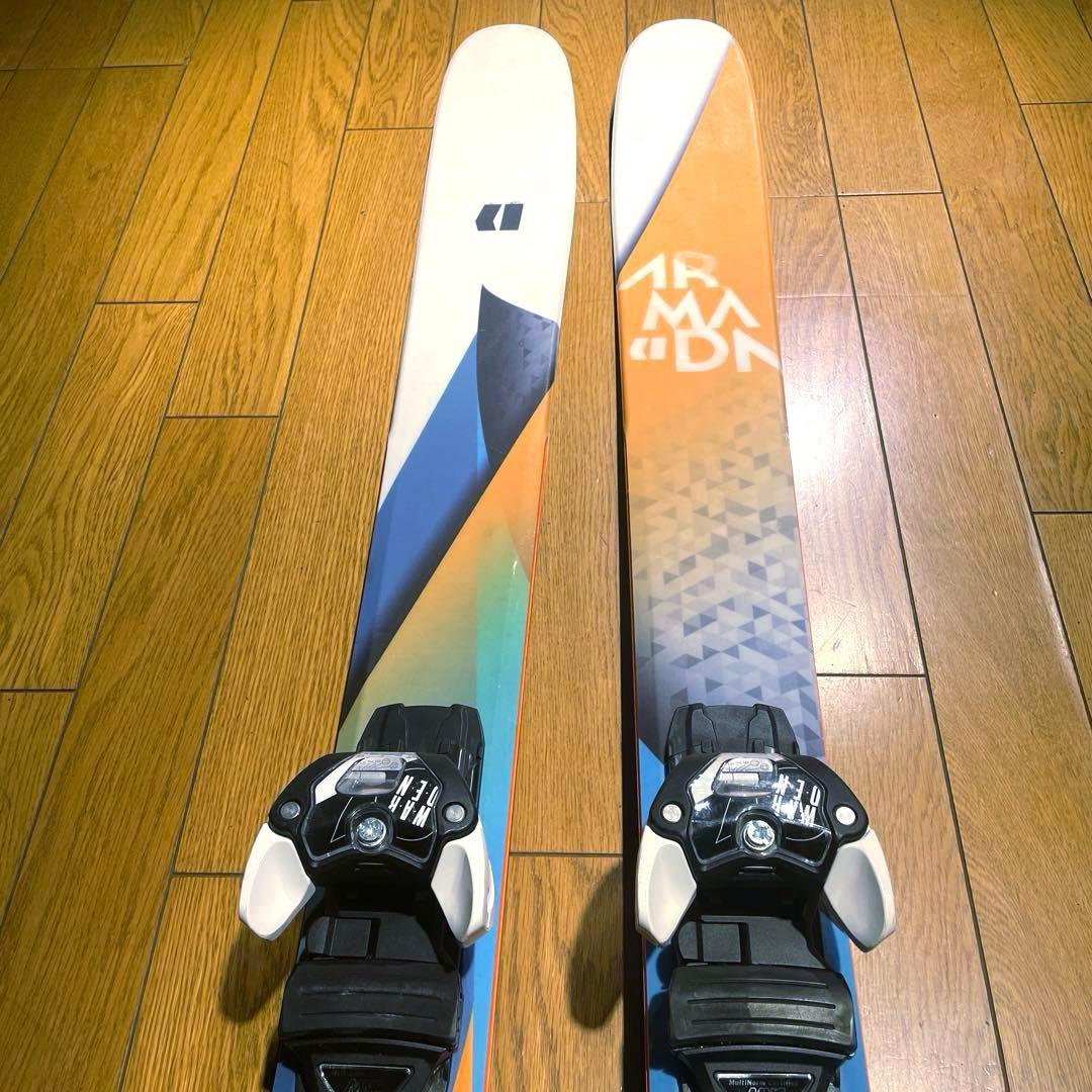 名機ARMADAアルマダTRACE88&salomon金具セット　ウィメンズ