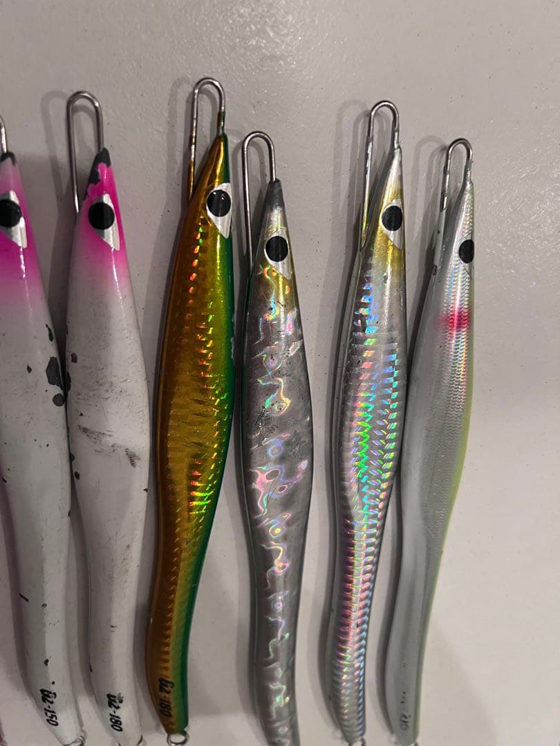 メタルジグ G2 80g-210g 8個セット