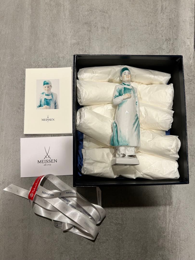 ドクター人形　外科医　マイセン人形