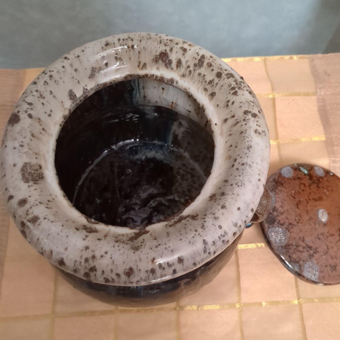 田中佐次郎　水差し　唐津焼　山瀬窯