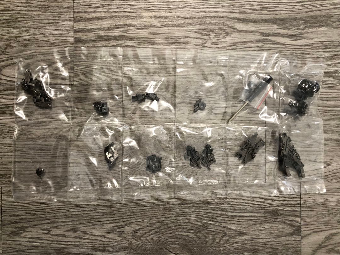 海外版 MG ウイングガンダム スノーホワイトプレリュード 未組立 合金フレーム