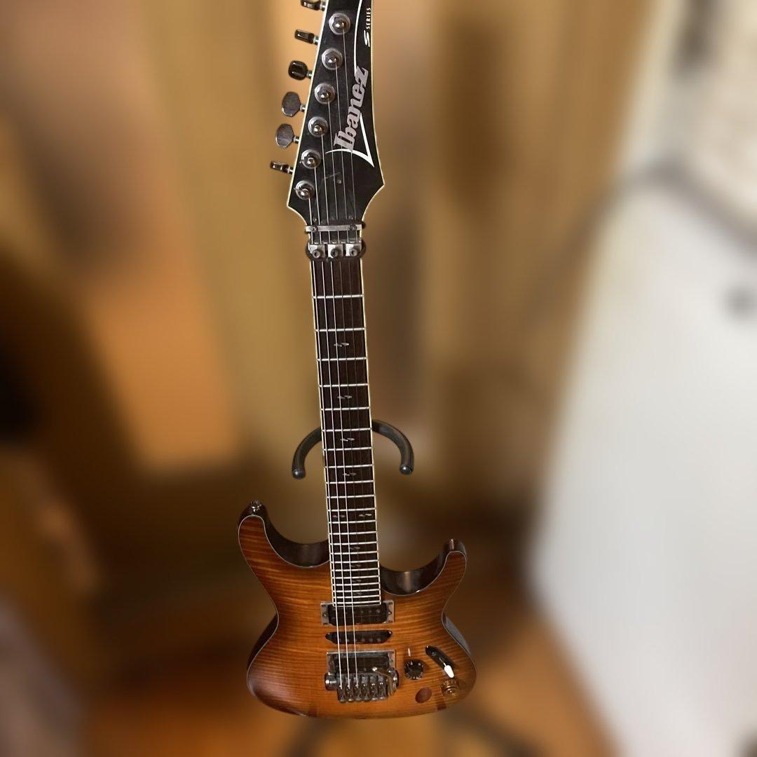 ギター Ibanez S670FM antique burst flat