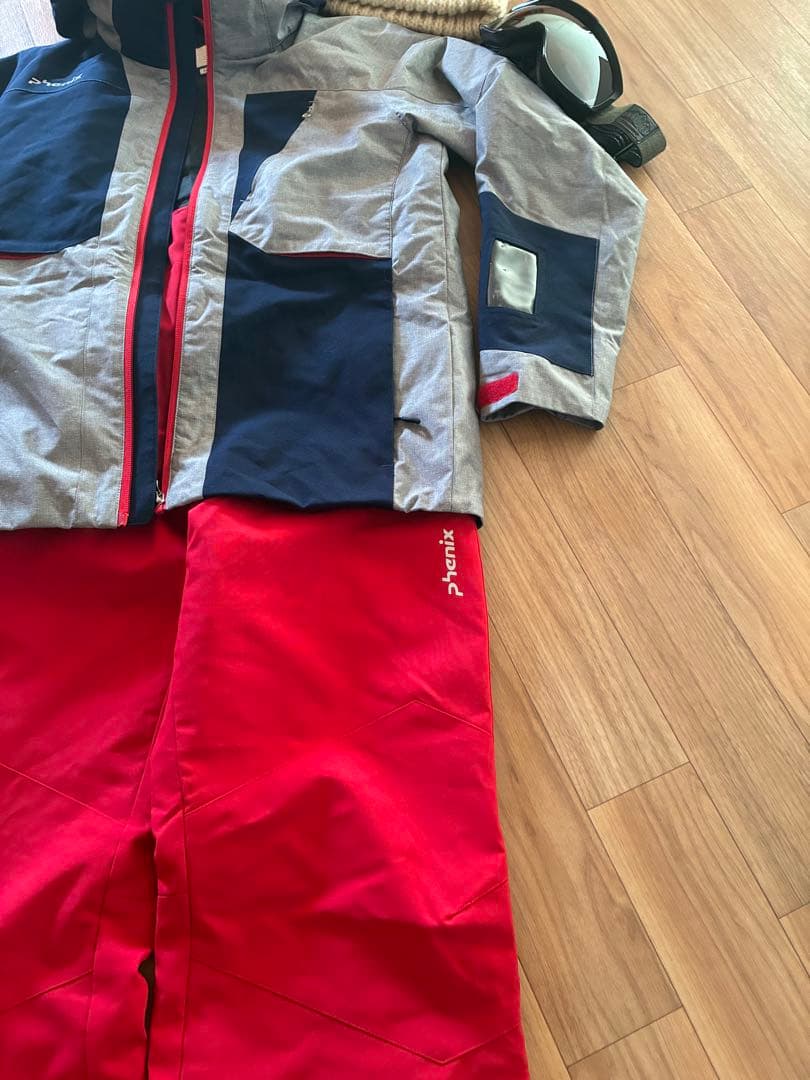 Phenix（フェニックス）スキーウェア 160 ゴーグル他セット