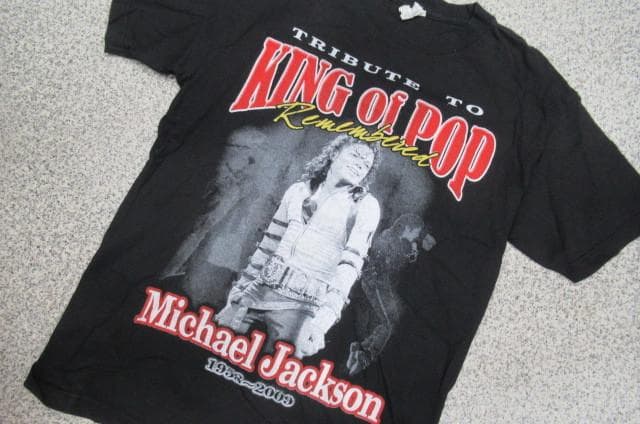 マイケルジャクソン＜KING　OF　POP＞　Tシャツ