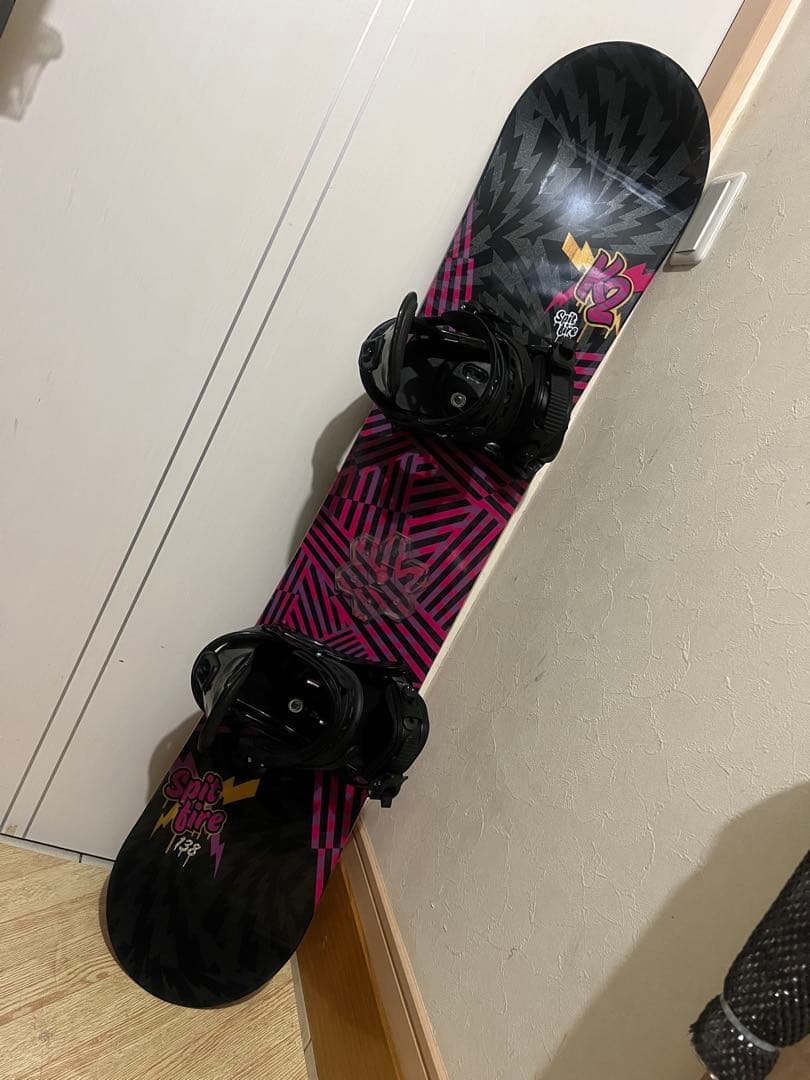 キッズ！中高生！K2 spitfire 138cm 新品バイン