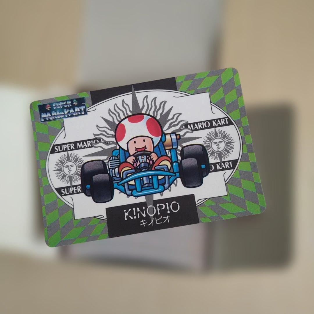 スーパーマリオカード パート３ スーパーマリオカート バンプレスト ジャンク品