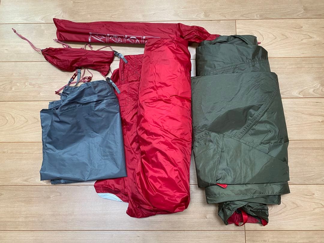 MSR エリクサー2 テント 2人用 限定モデル フットプリント付