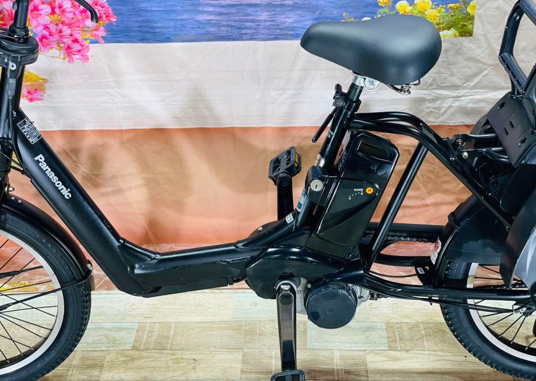ギュットアニーズ⭐️13AH！パナソニック子供乗せ電動アシスト自転車Y2668