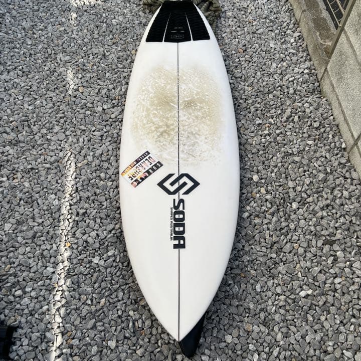 SODA サーフボード　EPS 長さ5.65 浮力25ℓ 手渡し限定　美品