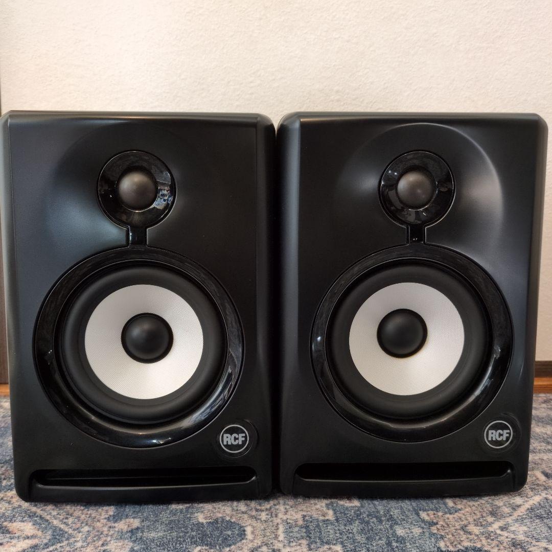 【美品・動作良好】RCF AYRA 5 ペア モニタースピーカー 電源コード付き