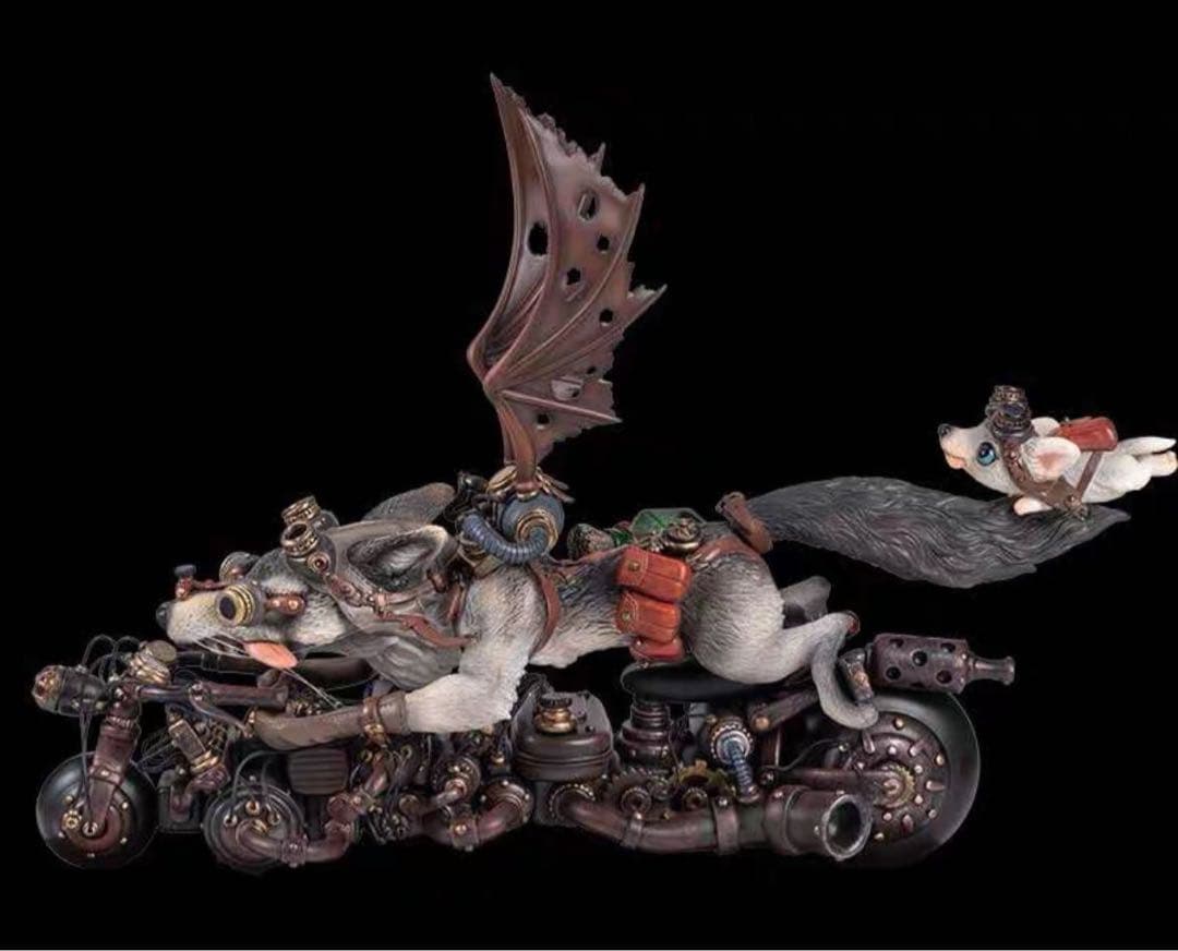 デザイナーズトイ 鎌田光司 狼の機関車 限定版 トレトイフィギュア