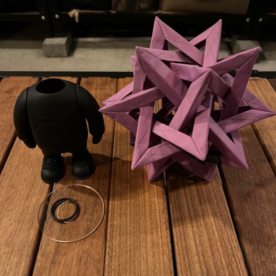 COLONISTA COLOくん セット パープル ブラック 美品