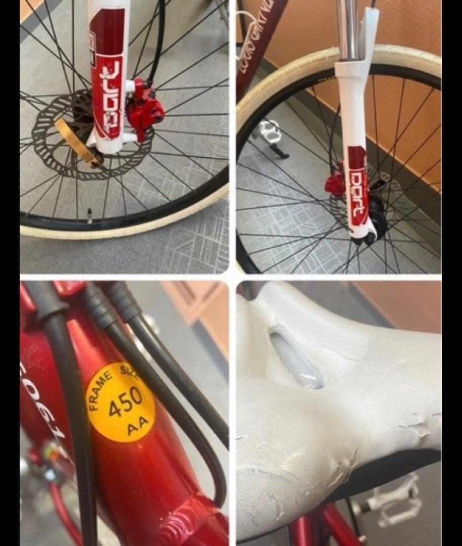 お引き取り限定クロスバイク ルイガノ LOUIS GARNEAU