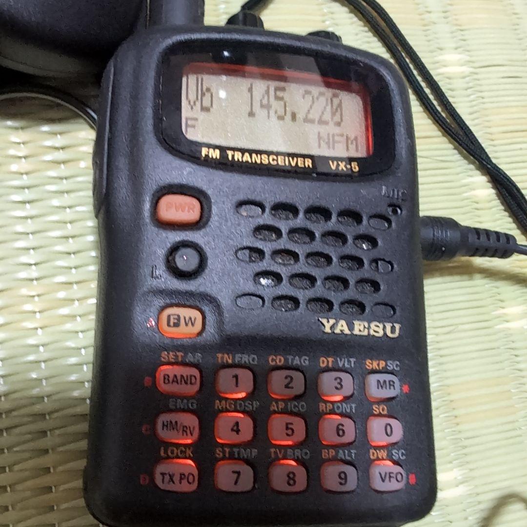 YAESU VX-5 トランシーバー 145.220MHz　2台セット　ジャンク