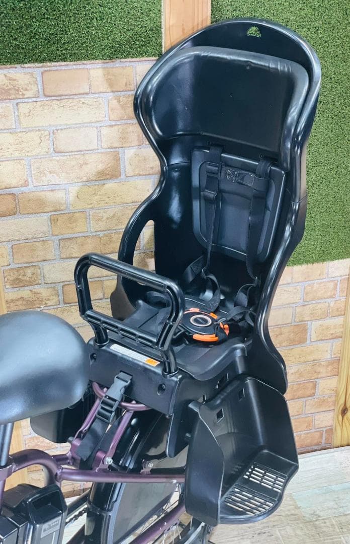 週末限定セール ヤマハパープル系 大容量 子供乗せ電動アシスト自転車 H1855