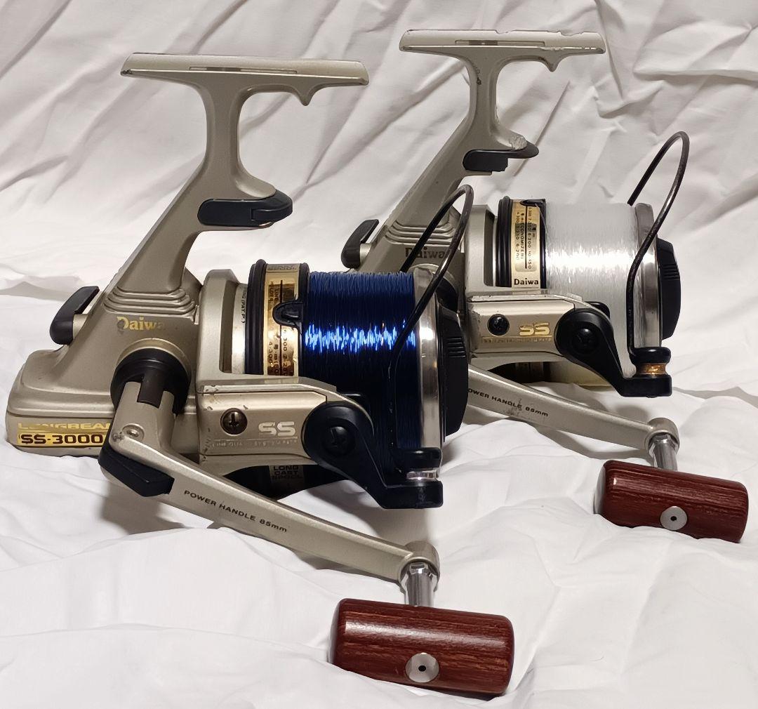 ダイワロングビームSS-3000&2000遠投カゴ釣り専用リールまとめて2台