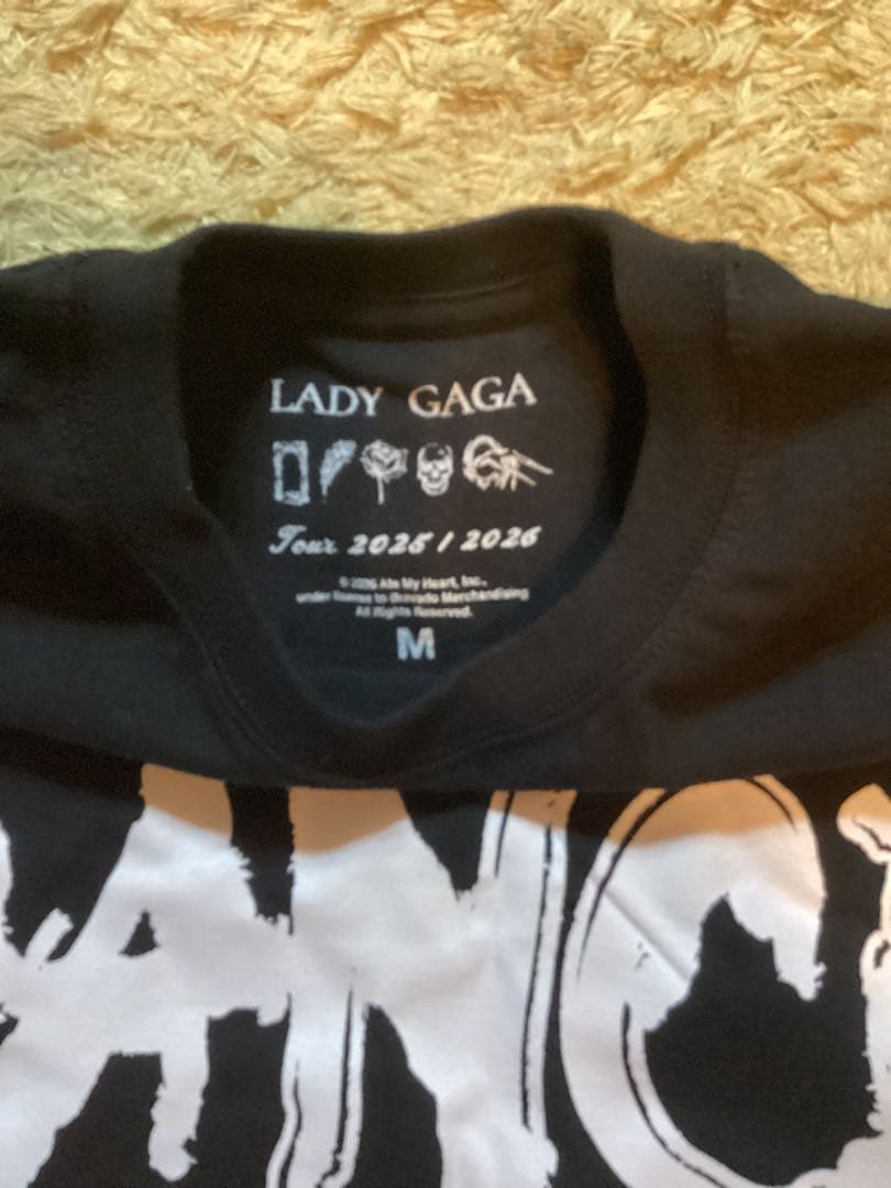 LADY GAGA ツアーグッズ　DANCE OR DIE Tシャツ Mサイズ