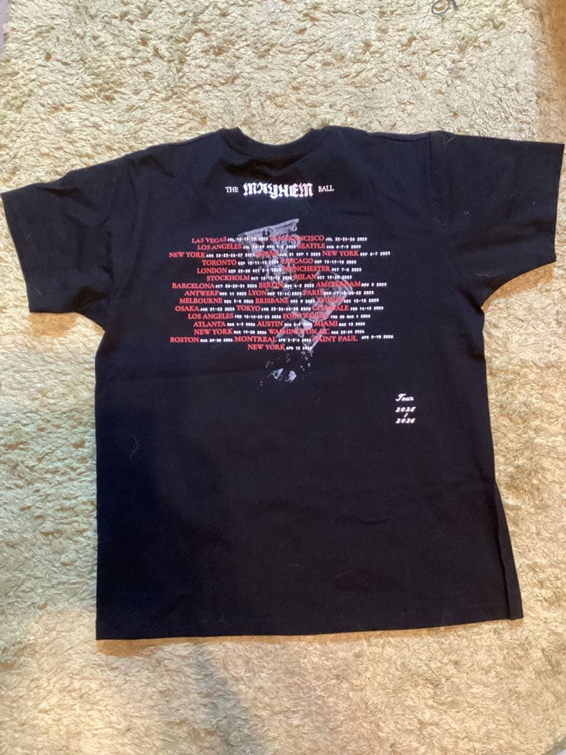 LADY GAGA ツアーグッズ　DANCE OR DIE Tシャツ Mサイズ