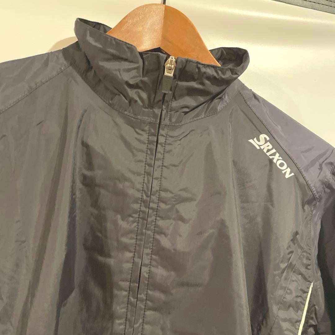 美品☆ SRIXONレインウェア　上下セットアップ　ブラック　Lサイズ