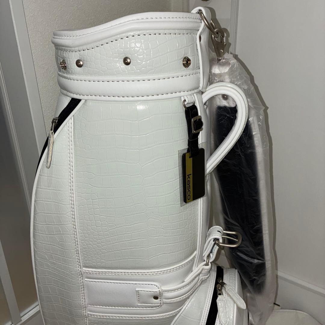 レア　キャスコ｜kasco ゴルフ キャディバッグ クロコ