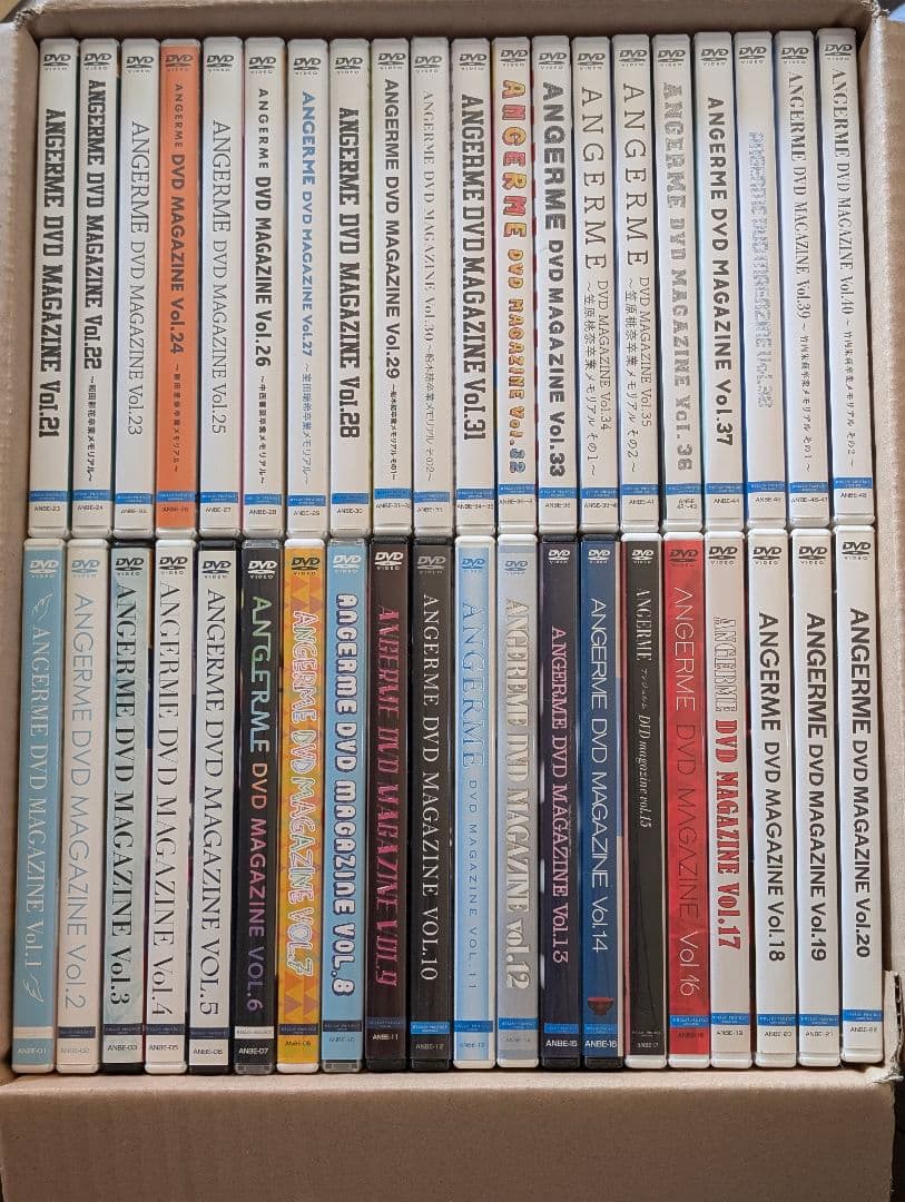 アンジュルム DVD MAGAZINE vol.1〜40セット