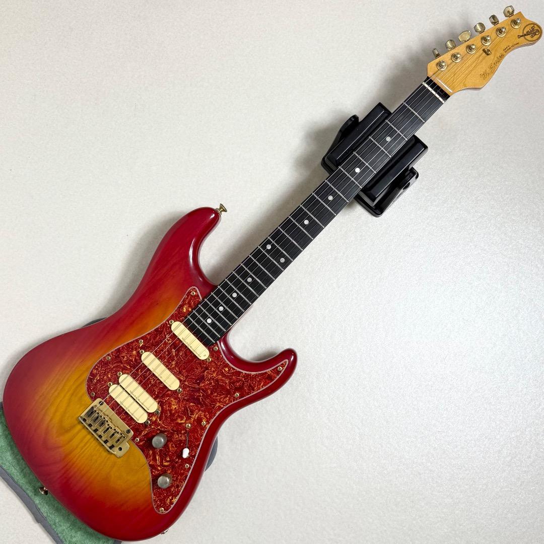 希少 Valley Arts M series 日本製 エボニー ストラト