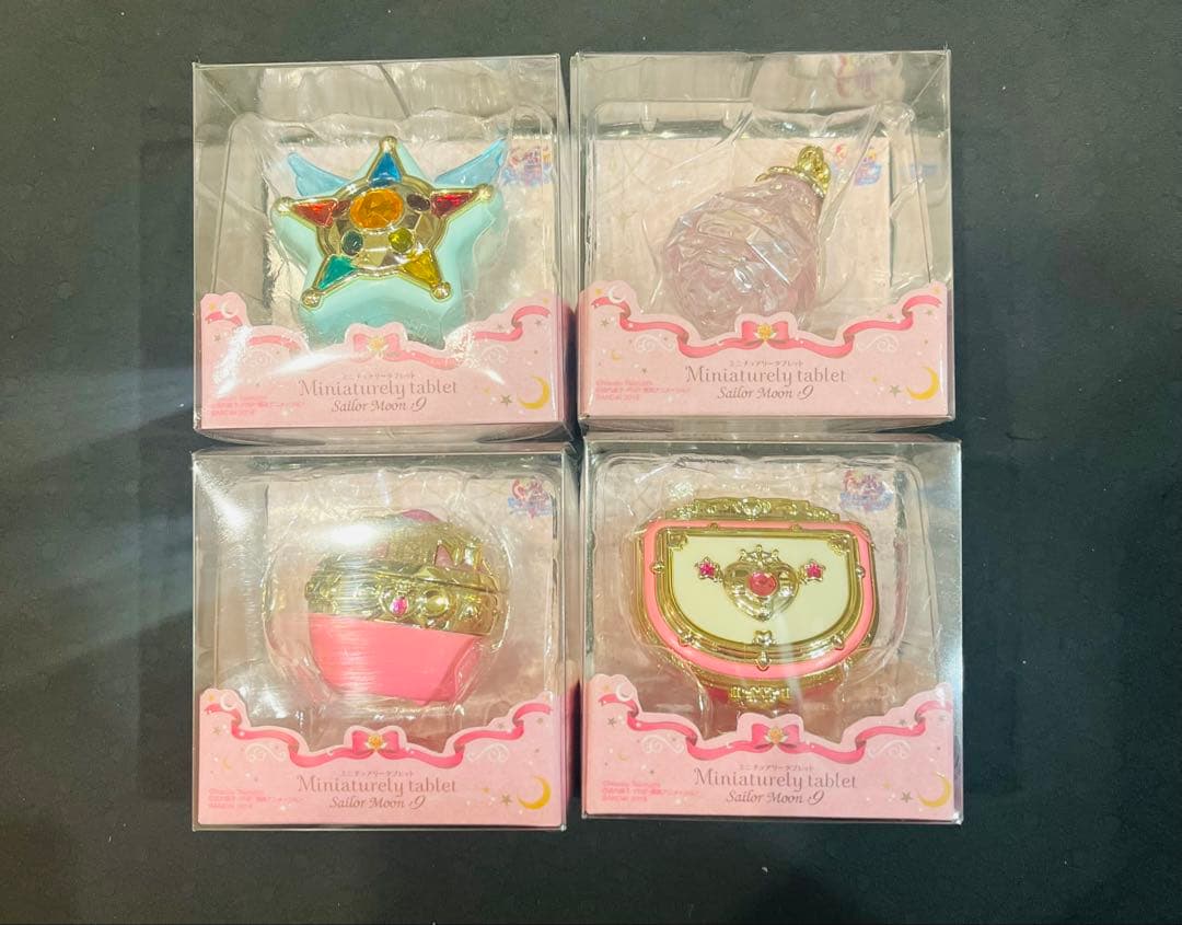セーラームーン ミニチュアリータブレット 全35個セット＋通信機カラーver.