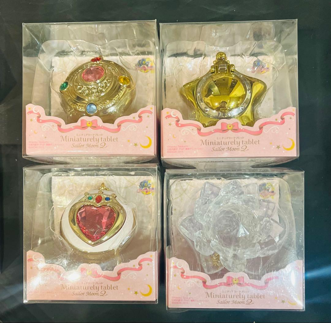 セーラームーン ミニチュアリータブレット 全35個セット＋通信機カラーver.