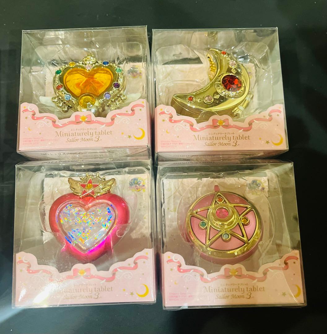 セーラームーン ミニチュアリータブレット 全35個セット＋通信機カラーver.