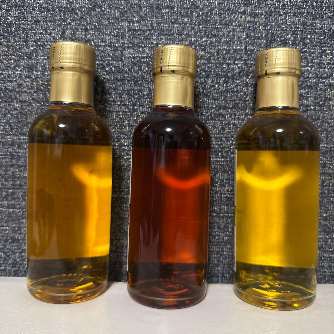 ニッカウイスキー　　　　　余市小瓶付シングルモルト3本セット